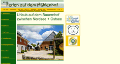 Desktop Screenshot of ferienhof-schwien.de